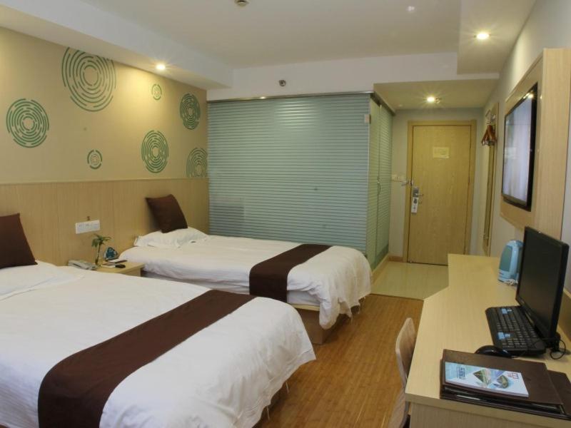 Greentree Inn Shanghai Gucun Park Express Hotel Exterior foto