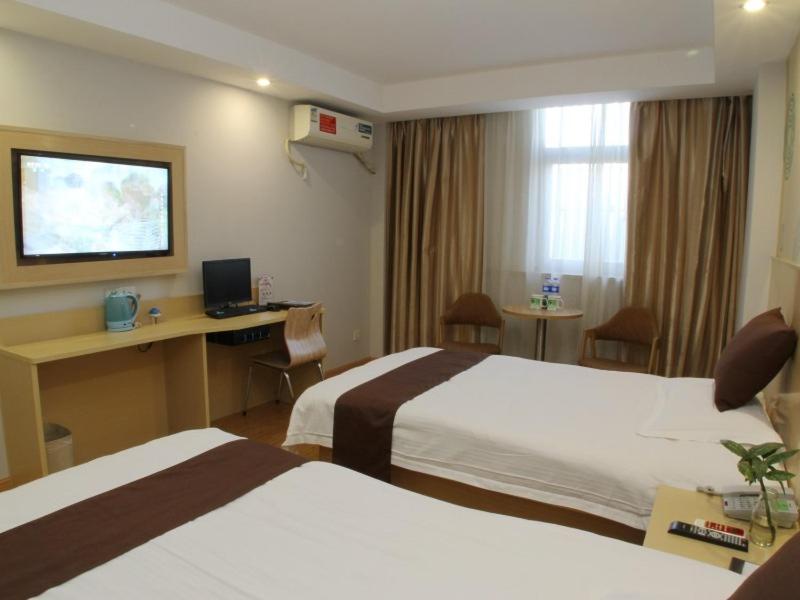 Greentree Inn Shanghai Gucun Park Express Hotel Exterior foto
