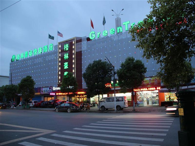 Greentree Inn Shanghai Gucun Park Express Hotel Exterior foto